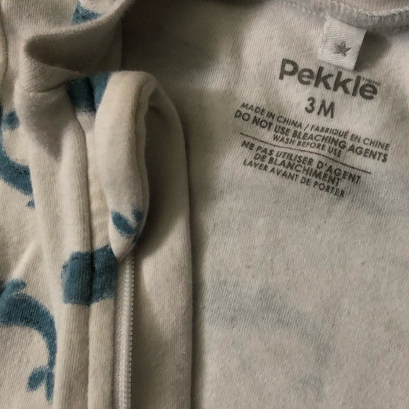 Bundle of 4 footies with themed embroidery• Pekkle• Baby clothing•3 months old - Picture 7 of 7